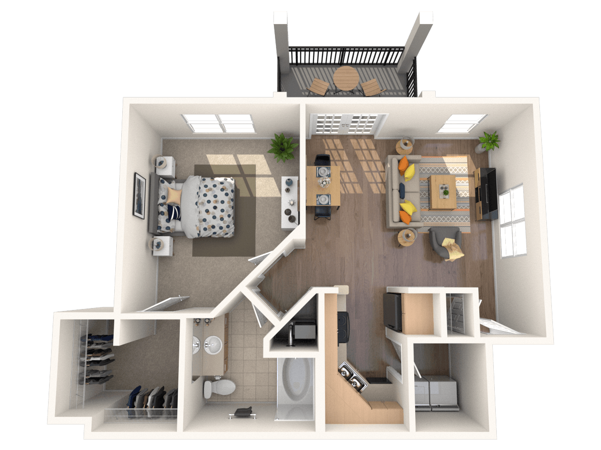 A1 - The Daisy floor plan